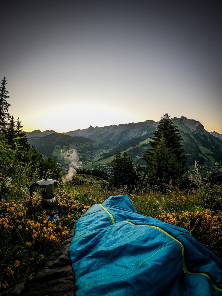 Le café est prêt - Bivouac