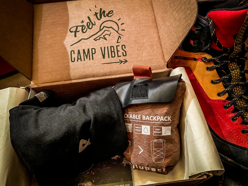 Camp Vibes : la box des randonneurs